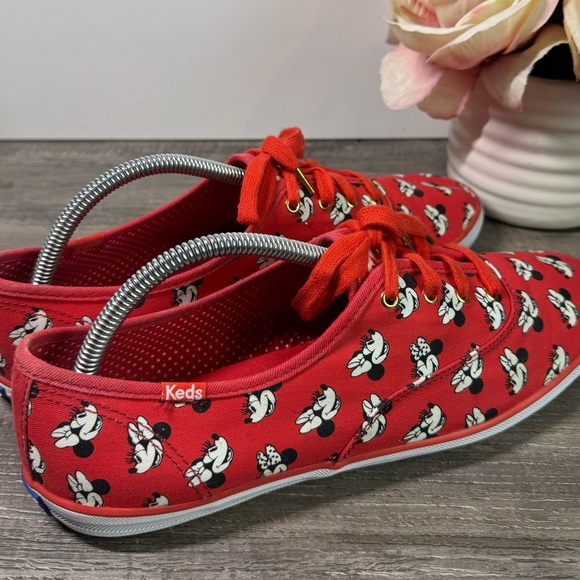 Keds x Disney Minnie Mouse canvas sneakers Womens 11 EUC - Picture 4 of 8